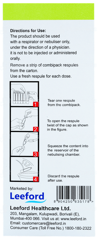 Weldinide 1 2ml Pack Of 5 Respules
